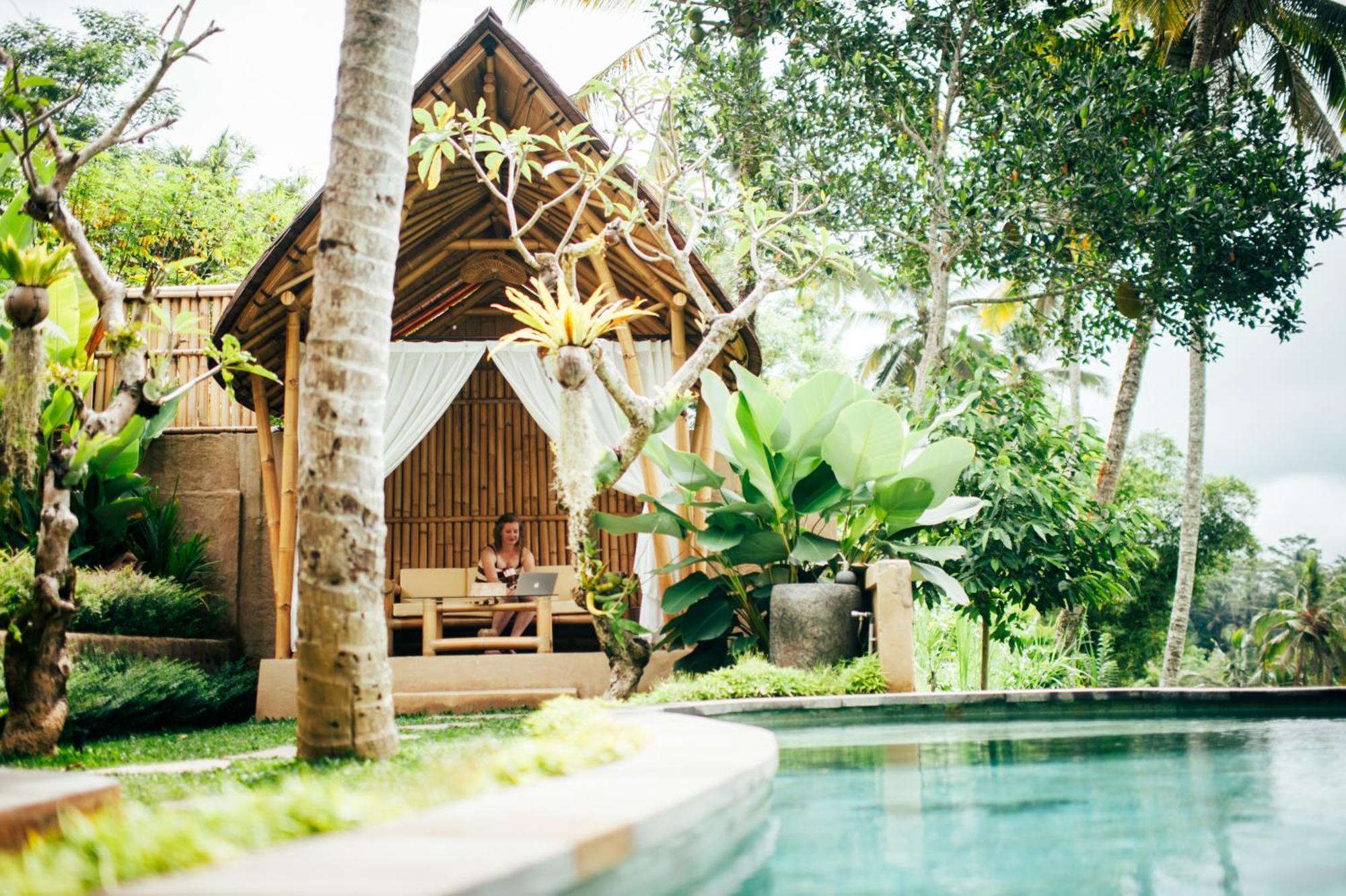 Umah Bali Kuno Villa Tampaksiring Zewnętrze zdjęcie